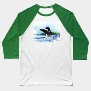 Good Day Loon Baseball T-Shirt